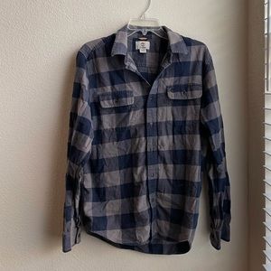Timberland Mens Flannel Shirt Long Sleeve M Medium